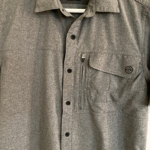 Wrangler All Terrain Gear Short Sleeves Shirt Men's Small - Picture 3 of 5